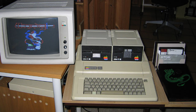 A2e with CGA monitor