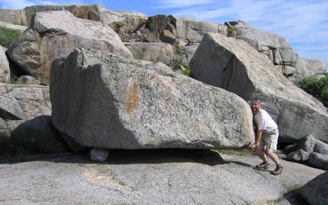 heavy boulder