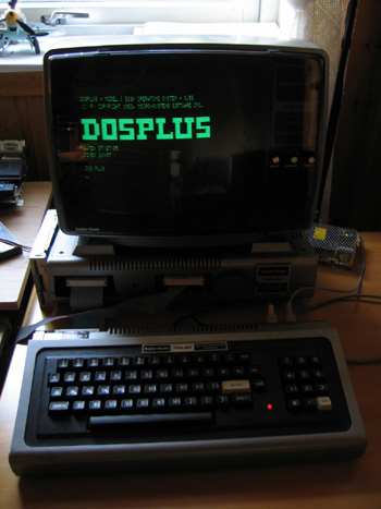 TRS-80 later monitor, EI and keypad "Wigan"