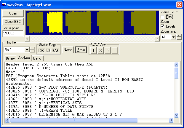 wav2cas dialogbox